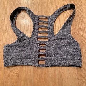 victoria’s secret pink cutout sports bra